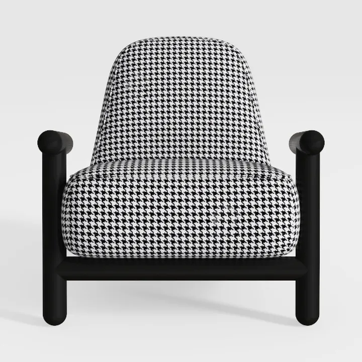 PU Leather Armchairs, Retro Leisure Accent Chair w