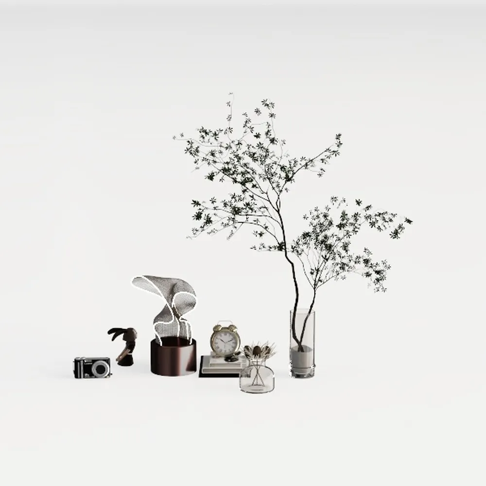 7.2 ft White Artificial Cherry Blossom Tree for