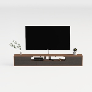Pmnianhua Floating TV Shelf, 70'' Wall Mounted TV