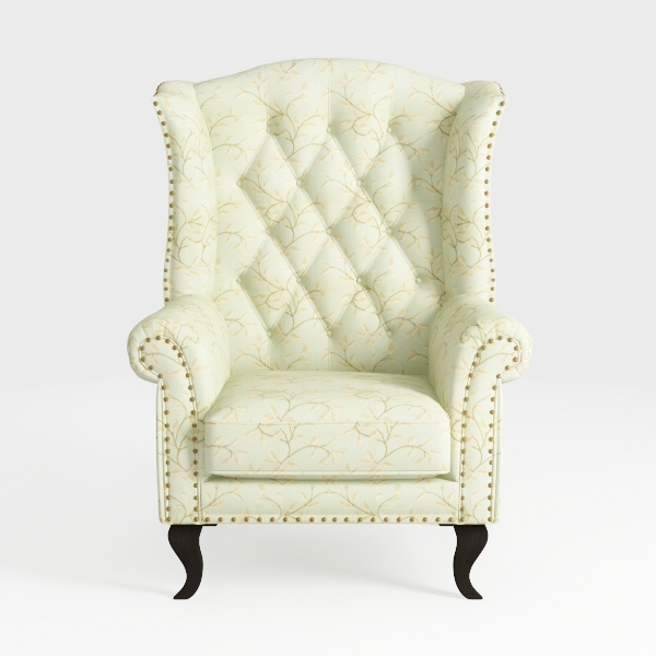 Modern Accent Chair Lounge Chair with Sturdy Wood