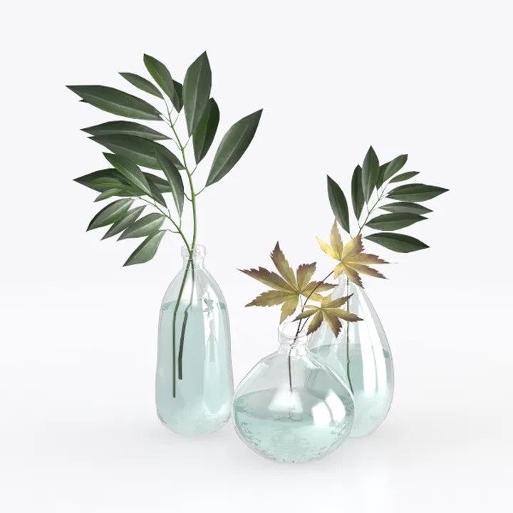 Beferr White Tulips Artificial Flowers 18Pcs Faux 