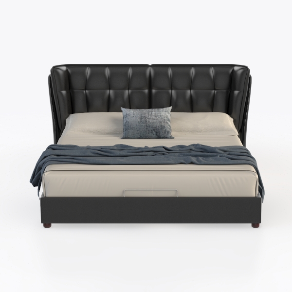 TREATLIFE HOME Tufted Bed in a Box with USB Chargi