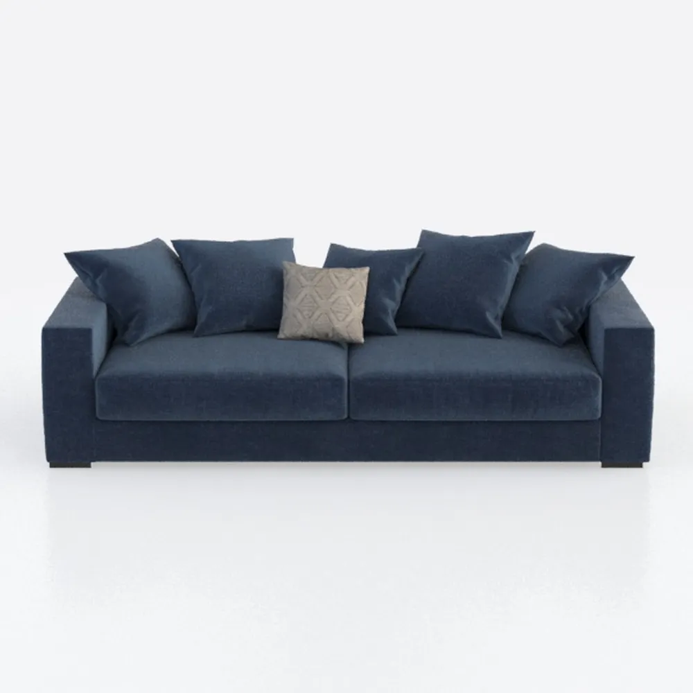 HONBAY Modular Sectional Sofa Velvet Sleeper 