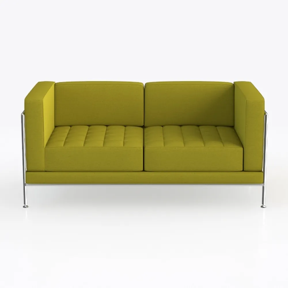 Remark 62 in. Wheatgrass Polyester 2-Seat Loveseat
