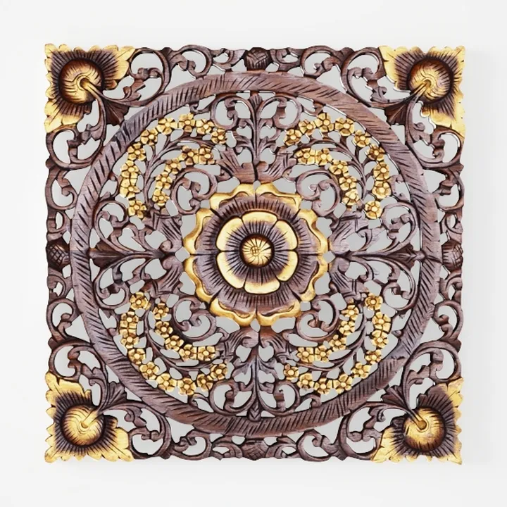 (4757) 60cm square carving board