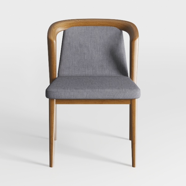 Pemberly Row Modern Faux Leather Dining Side Chair