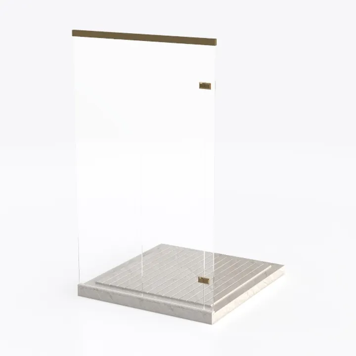 36" W*55" H Pivot Shower Door, Bathtub Shower