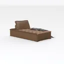 N&V Folding Matress Sofa Bean Bag Bed, Foam Right 45 Degree View