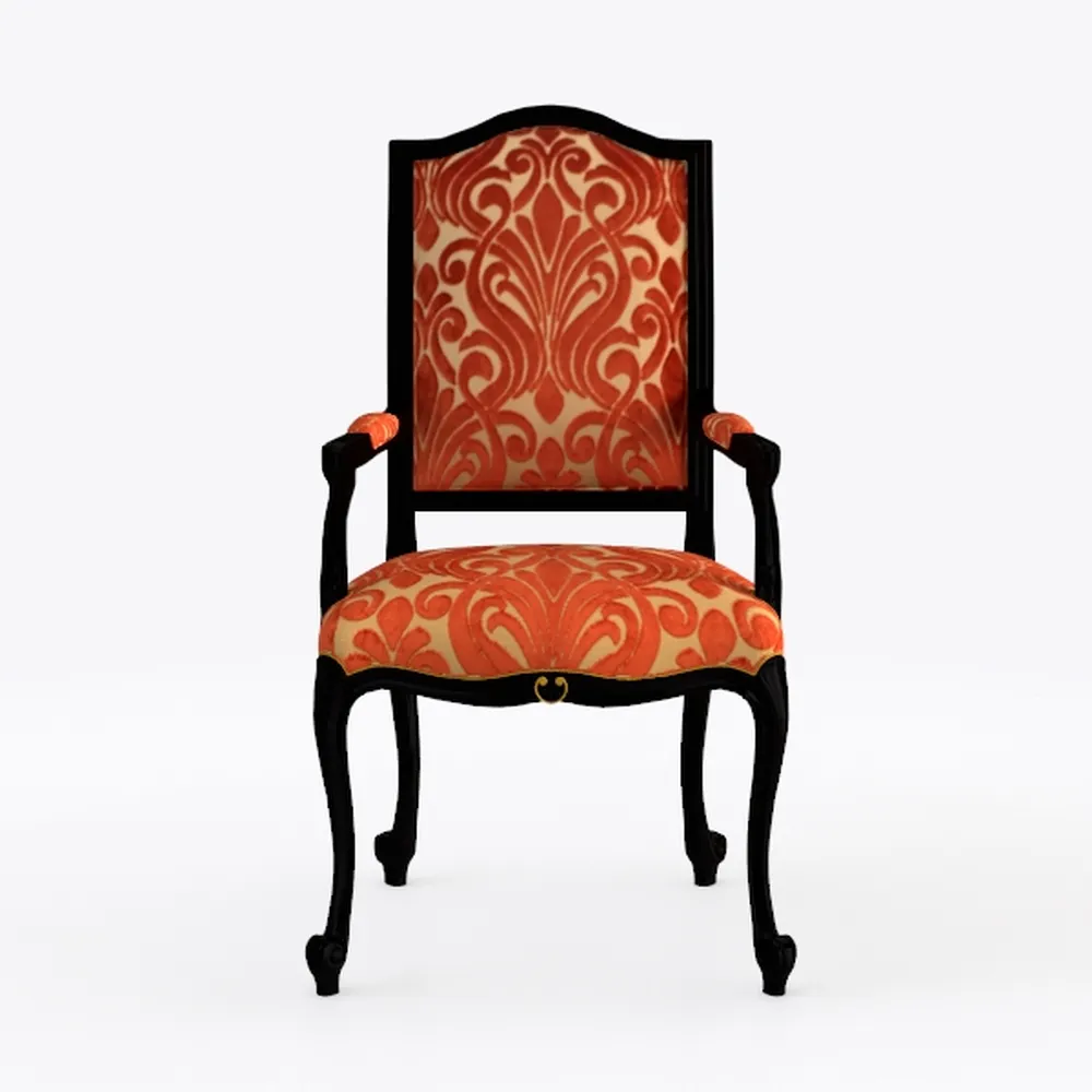 Lunarable Floral Office Chair Slipcover, Artwork