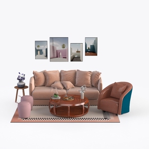 sofaMorandi pink