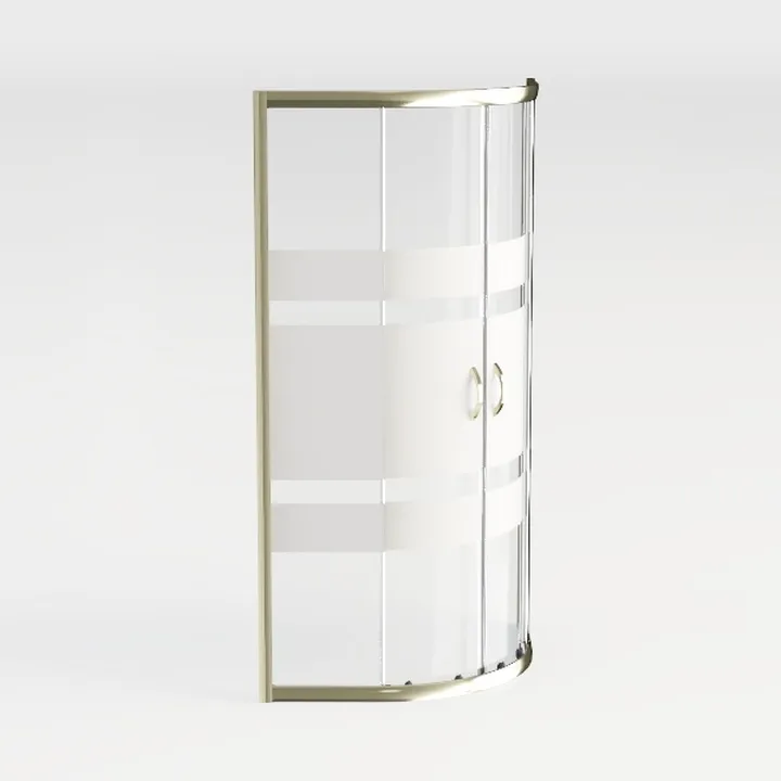 36" W*55" H Pivot Shower Door, Bathtub Shower
