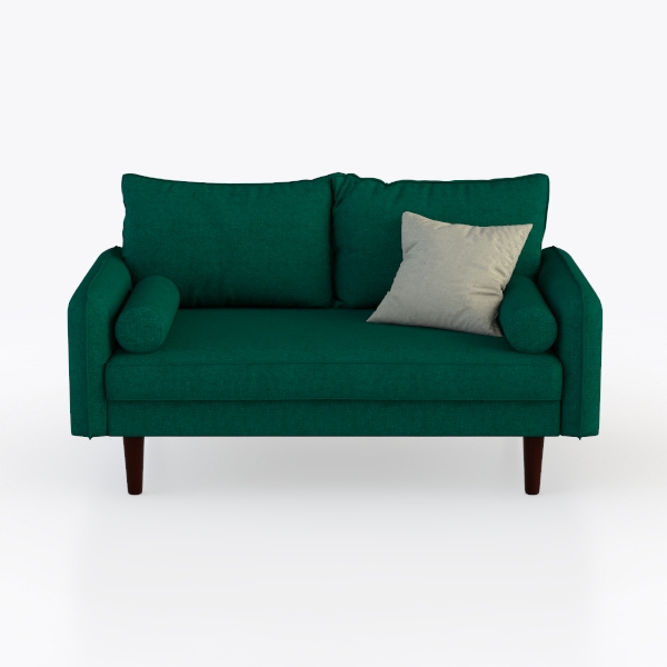 67&quot; Velvet Couch & Modern Loveseat Sofa for Living