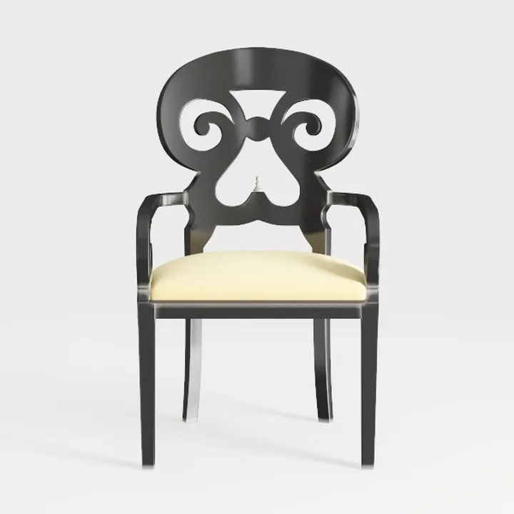 Ambesonne Flowers Office Chair Slipcover, Floral