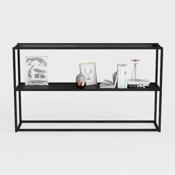 Yaheetech Console Table for Entryway, 2 Tier