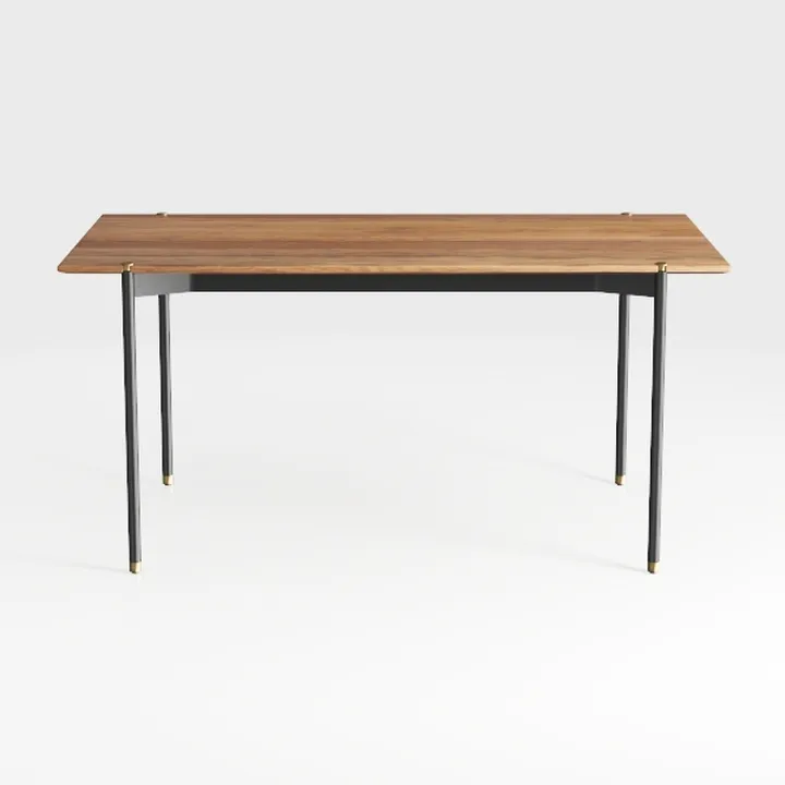 VECELO 5-Piece Kitchen Dining Table Set, Wood