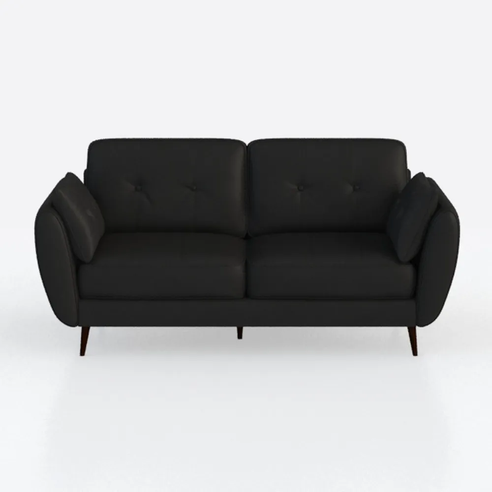 AVAWING Futon Sofa Bed, Modern Linen Fabric Conver