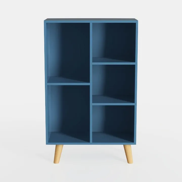 IOTXY Wooden Open Shelf Bookcase - 3-Tier Floor