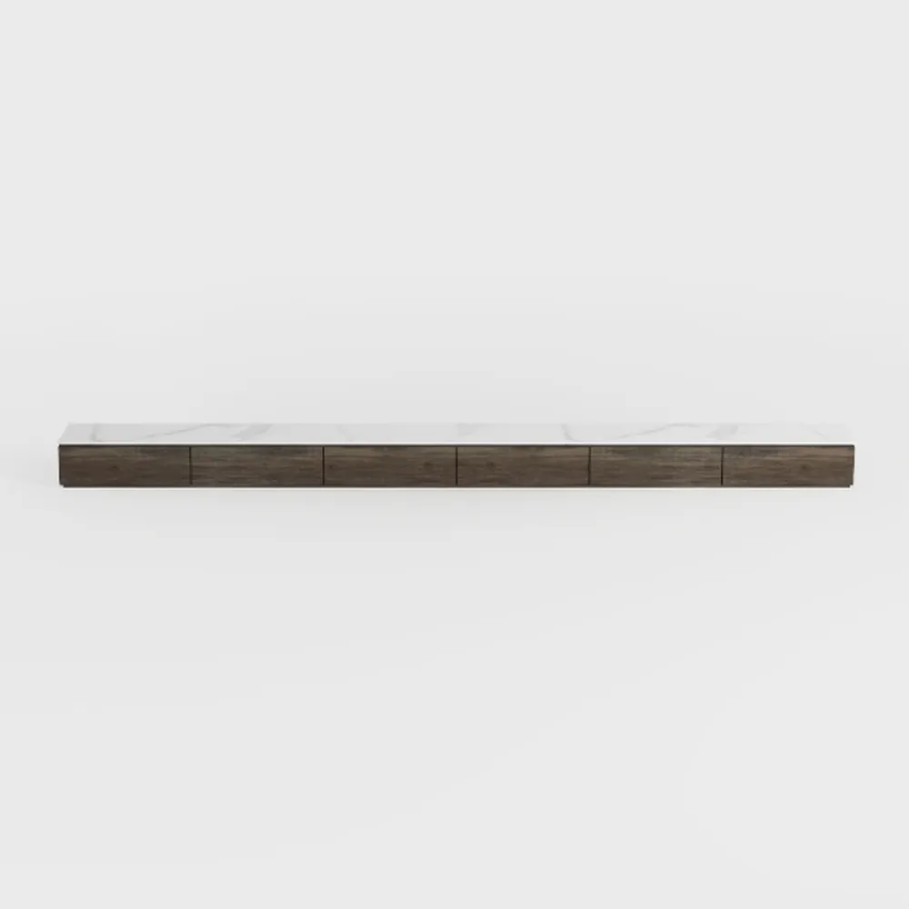 Floating Shelves for Wall- 17 Inch Natural Wood