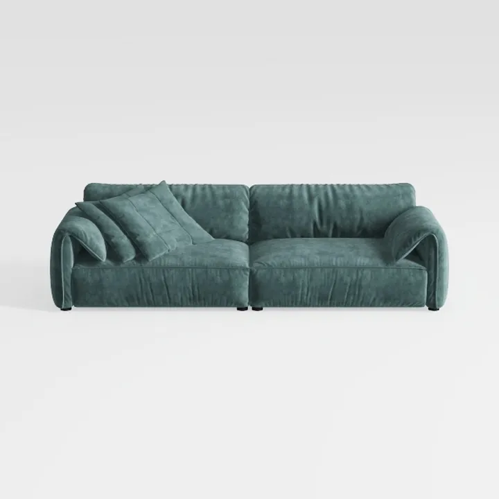 Tbfit U Shaped Couch 8 Seat, Sectional Sofa for