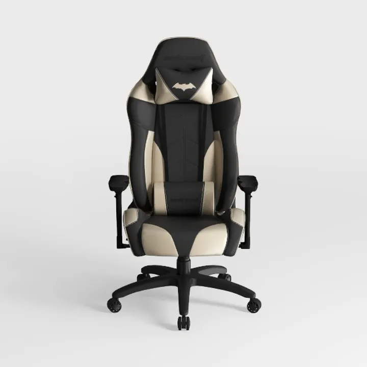 Two Tone Faux Leather Gaming Chair 3D Model