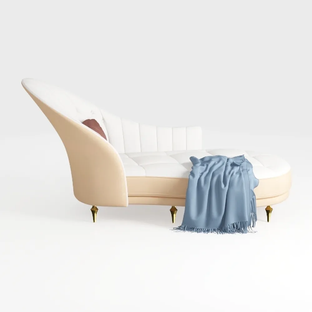 Home Square 3-Piece Set with Accent Chair Chaise