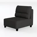 Down Filled Middle Seat,Cloud Modular Sectional So Left 45 Degree View