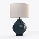 Gold Small Bedside Table Lamp Touche Control 3-Way Right 45 Degree View
