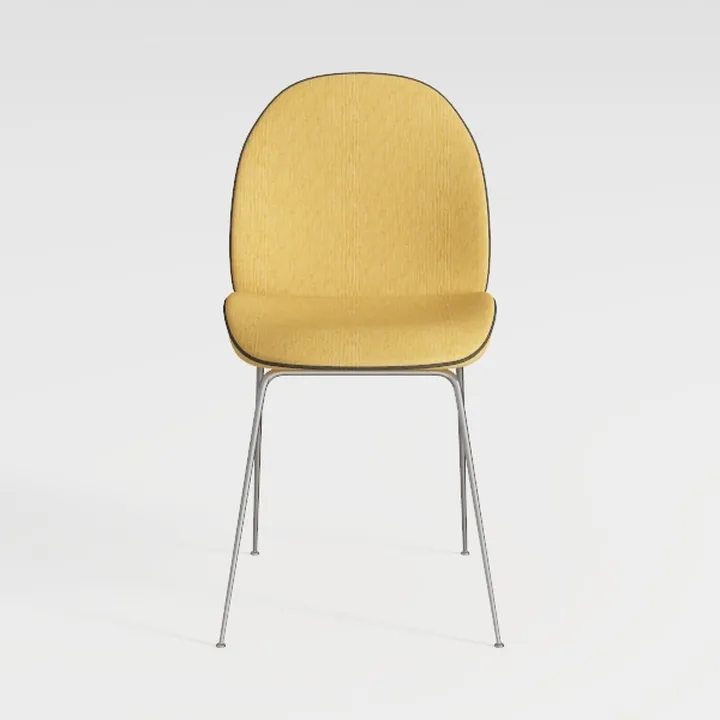 Rattan Dining Chairs Set of 4, Mid-Century Modern