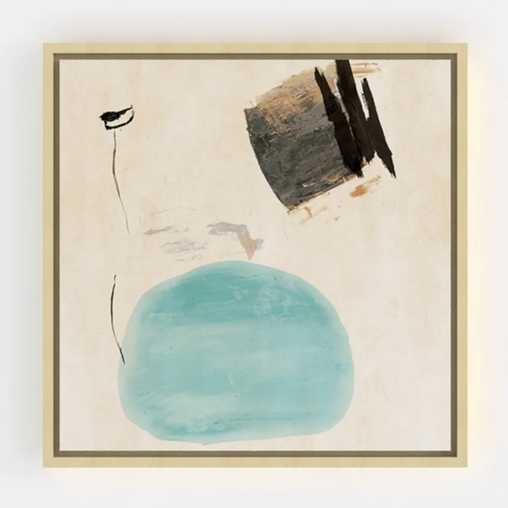 InSimSea Framed Canvas Wall Art Fall Pear Vintag