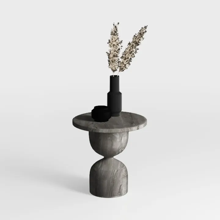 JONATHAN Y MTB1108A Aura 19" Modern Natural Marble