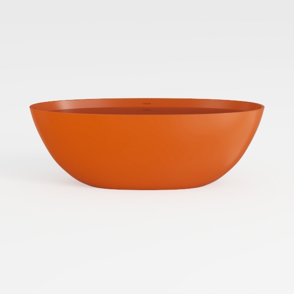 69&#39;&#39; Grey Freestanding Tubs Bathtub Solid Surface