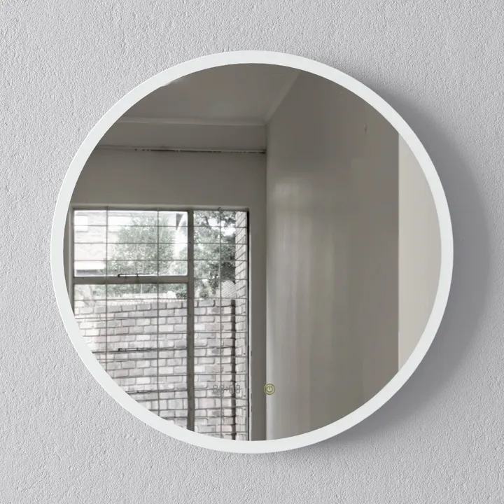 Minimalist Round Wall Mirror 3D Model
