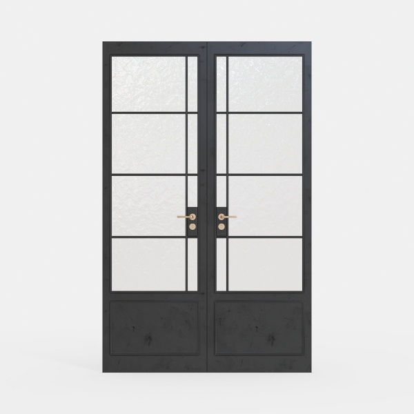 SARTODOORS Solid Interior French Double Doors 72
