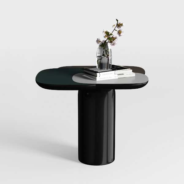 SIMPLIHOME Zachary Coffee Table 2-Piece Set in Gra