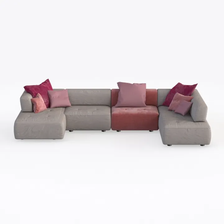 ROVE LAB M1 Modular Sectional Sofa with Ottoman, S