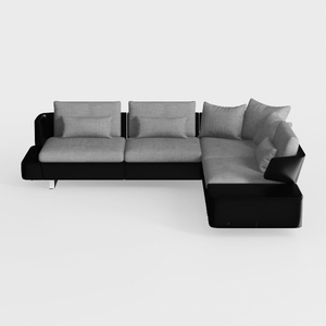 Corner Chaise Sofa L-Shaped Modern Furniture