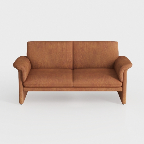 Modern Linen 3 seat Sofa with Wooden Legs,80