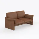 Modern Linen 3 seat Sofa with Wooden Legs,80 Right 45 Degree View