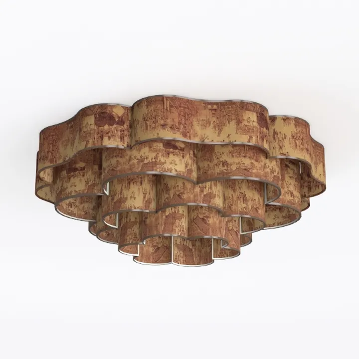 Large Chandelier, 36" Gold Chandelier for Dining 