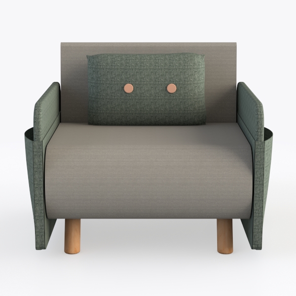 AMADA HOMEFURNISHING 40" Living Room Chairs,Readin