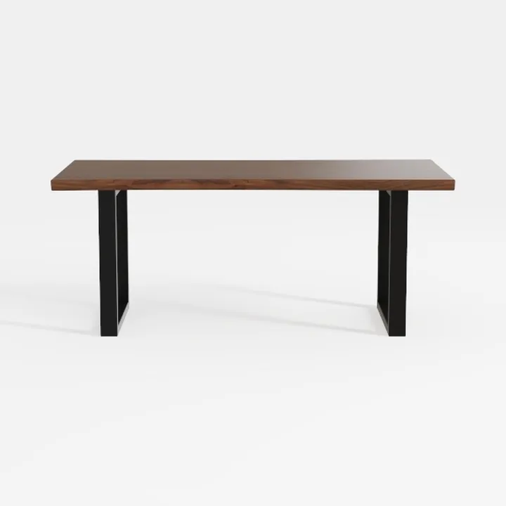Solid Wood Computer Desk 55.1-inch Large Office