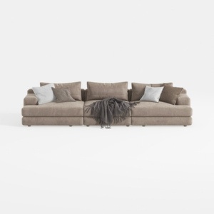 140" L Shaped Cloud Sectional Couch for Living