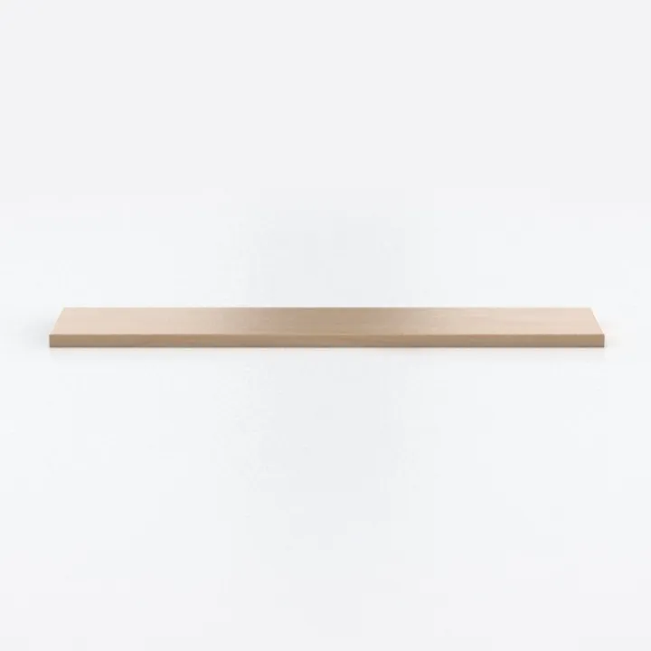 Minimalist Solid Wood Floating Shelf 3D Model