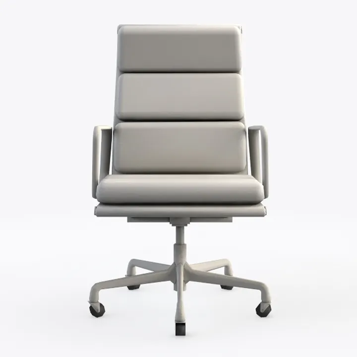 Topeakmart Faux Leather Armchair Modern Adjustable