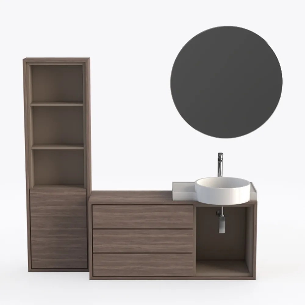 6-Tier Tall Storage Cabinet with Shelves,