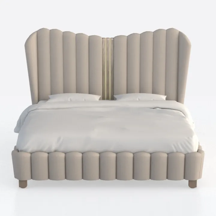MICHAEL AMINI Malibu Crest Eastern King Scalloped 