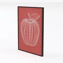 wall art-Polka Dot Inspired Furniture Left 45 Degree View