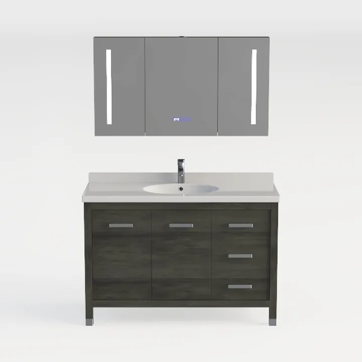 Farmhouse 6 Drawer Dresser for Bedroom, 52 Inch