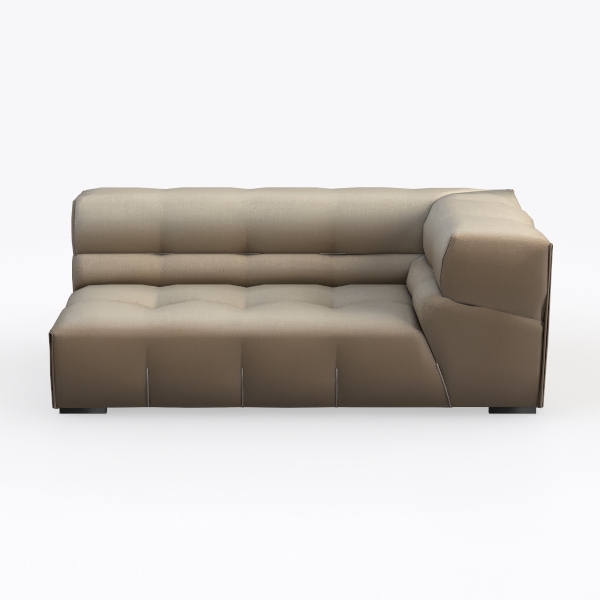 POVISON 31&quot; Modular Sectional Armless Sofa for Liv