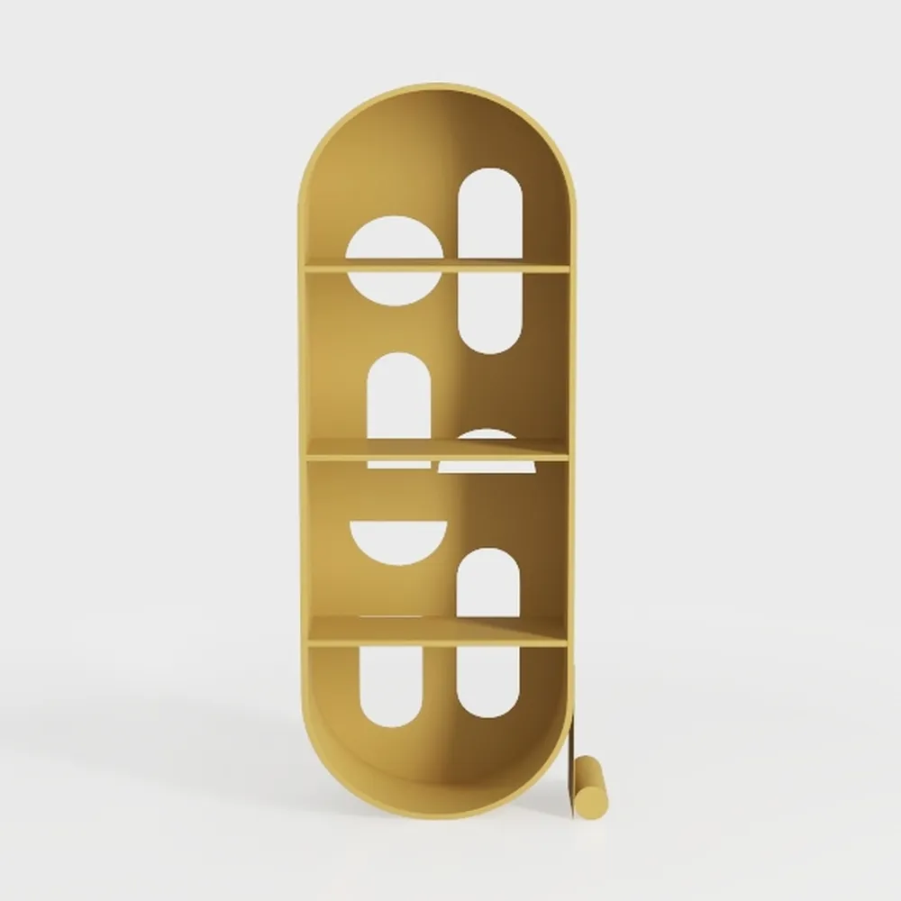 AquaTeak Patented Moa Oval Teak Shower Organizer